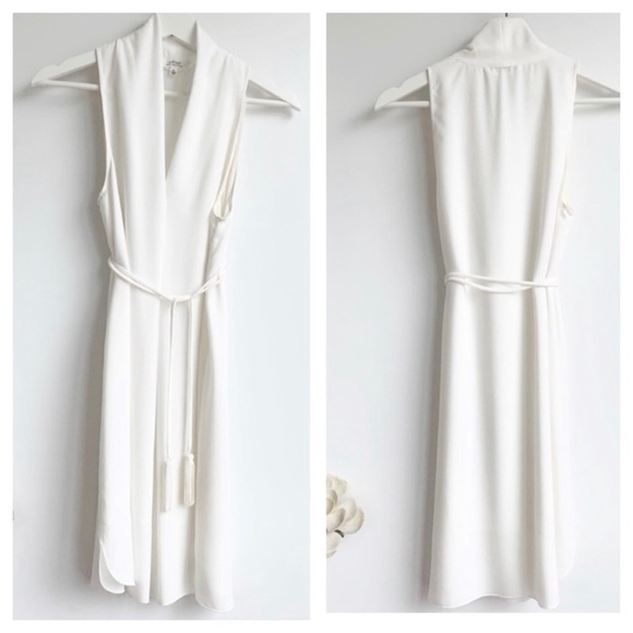 Aritzia Wilfred white sleeveless dress size XXS - Picture 4 of 4